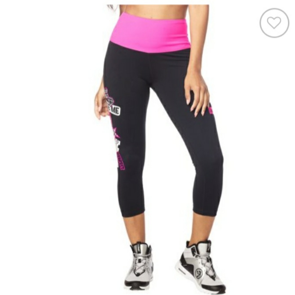 DANCE BOLD HIGH WAISTED INSTRUCTOR CROP LEGGINGS